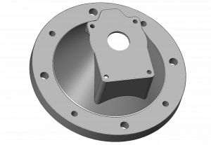 Lanterne Ø250 (2,2 à 4 kW B5 H.axe 100/112) pour pompe italienne Gr.2  Ø36,5