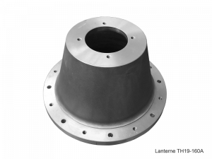 Lanterne Ø550 L.290 pour moteur 55 à 90 Kw - 1500tr/min (H.Axe 250/280) avec centrage Ø160 et 4xM16/Ø200