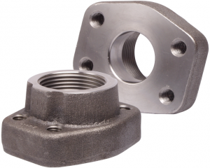 Contre bride droite SAE 1"1/4 6000 PSI taraudée 1"1/4