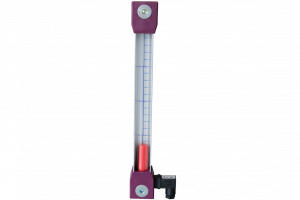 Niveau visuel et électrique entraxe 254mm/M12