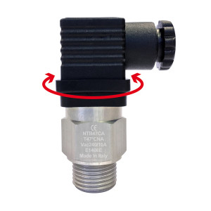 Thermostat 60°C NO - M22X1,5  avec tête rotative 360°