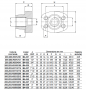 BR304030-plan-cote-contre-brides-coudees-sae-3000-psi-taraudees