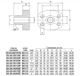 BR304020-plan-cote-contre-brides-droites-sae-6000-psi-a-souder-socket-welding