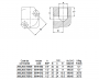 BR1010-plan-cote-brides-coudees-aluminium-2-trous-taraudees