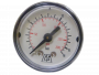 Manomètre sans glycérine Ø40 0-16b raccord arrière 1/8"