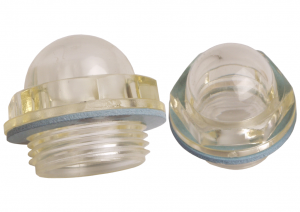 Voyants de niveau à bulbe 3/8" Gaz cylindrique