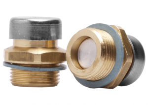 Bouchon reniflard miniature laiton vissable Mâle Gaz 1"1/4 cylindrique pressurisé 0,35bar