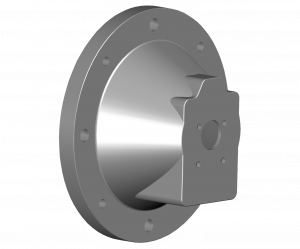 Lanterne Ø250 (2,2 à 4 kW B5 H.axe 100/112) pour pompe allemande Gr.ZB  Ø32