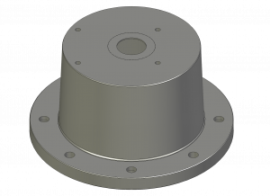 Lanterne Ø350 (11 à 22 kW B5 H.axe 160/180) pour pompe italienne Gr.3  Ø50,8 (T3)