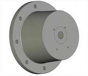 Lanterne Ø350 (11 à 22 kW B5 H.axe 160/180) pour pompe italienne Gr.2  Ø36,5