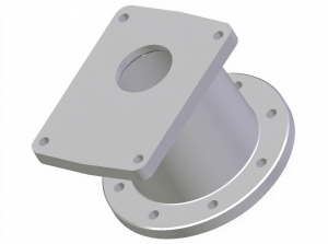 Lanterne Ø120 (0,55 à 0,75 kW B14 H.axe 80) pour pompe italienne Gr.2 Ø36,5