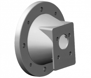 Lanterne Ø160 (0,25 à 0,37 kW B5 H.axe 63) pour pompe allemande Gr.ZB  Ø32