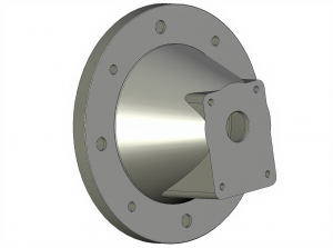 Lanterne Ø200 (0,55 à 1,5 kW B5 H.axe 80/90) pour pompe italienne Gr.1  Ø25,4 (U1P)