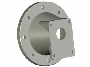 Lanterne Ø200 (0,55 à 1,5 kW B5 H.axe 80/90) pour pompe italienne Gr.2  Ø36,5