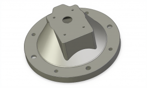 Lanterne Ø250 (2,2 à 4 kW B5 H.axe 100/112) pour pompe italienne Gr.1  Ø25,4 (U1P)