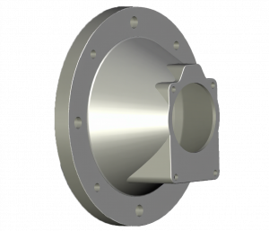 Lanterne Ø250 (2,2 à 4 kW B5 H.axe 100/112) pour pompe allemande Gr.ZF  Ø80