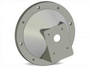 Lanterne Ø300 (5,5 à 9 kW B5 H.axe 132) pour pompe italienne Gr.2  Ø36,5