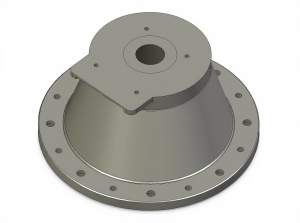 Lanterne Ø450 (37 à 45 kW B5 H.axe 225) pour pompe italienne Gr.3,5  Ø60,3 (35G/35U)