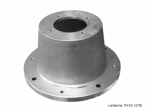 Lanterne Ø400 L.206 pour moteur 30 Kw - 1500tr/min (H.Axe 200) avec centrage Ø127 et 4xM12/Ø162