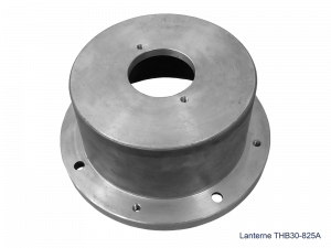 Lanterne Ø300 L.130 pour moteur 5,5 à 9 Kw - 1500tr/min (H.Axe 132) à usiner - centrage Ø80