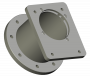 Lanterne Ø200 (0,55 à 1,5 kW B5 H.axe 80/90) pour pompe allemande Gr.ZG  Ø105