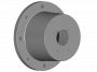 Lanterne Ø350 (11 à 22 kW B5 H.axe 160/180) pour pompe allemande Gr.ZF  Ø80