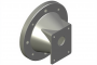 Lanterne Ø160 (0,25 à 0,37 kW B5 H.axe 63) pour pompe italienne Gr.1 Ø25,4 (U1P)