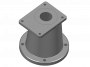 Lanterne Ø146 pour moteur Honda (7 à 18HP) et pompe italienne Gr.2 Ø36,5